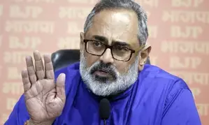 INDIA bloc partners of gold smugglers, says Minister Rajeev Chandrasekhar