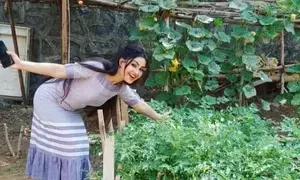 Sustainable Shubhangi uses bamboo toothbrushes, lamps made from reused glass bottles