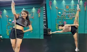 Niyati Fatnani opts for pole dance workout for KKK14: Helps me build a stronger core