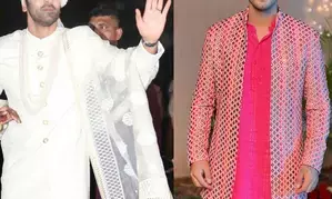 Shubham Dipta inspired by Ranbir Kapoors wedding look for Mangal Lakshmi