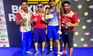 Boxing World Qualifiers: Clinical Nishant Dev seals Paris Olympic quota, Ankushita Boro misses out (Ld)