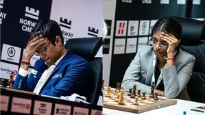 Norway Chess: Praggnanandhaa loses lead in Rd-4; Vaishali wins Norway Chess: Praggnanandhaa loses lead in Rd-4; Vaishali wins