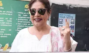 Kirron Kher casts her vote in Chandigarh, hopes for PM Modi’s 3rd term in office