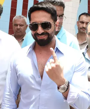 Ayushmann Khurrana casts his vote in Chandigarh, says it gives ‘sense of empowerment’ Ayushmann Khurrana casts his vote in Chandigarh, says it gives ‘sense of empowerment’