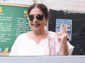 Kirron Kher casts her vote in Chandigarh, hopes for PM Modi’s 3rd term in office
