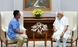 Sikkim CM Tamang thanks PM Modi for unwavering support after sweeping Assembly elections