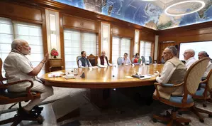 PM Modi reviews post-cyclone situation in northeastern states