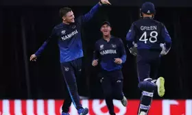 T20 World Cup: Namibia win super-over thriller against Oman