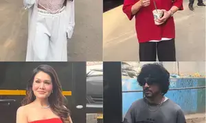 Neha Kakkar seen with hubby, siblings on Superstar Singer 3 set for birthday episode shoot