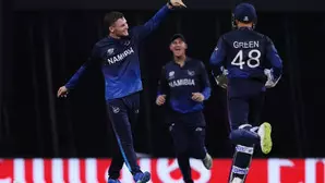 T20 World Cup: Namibia win super-over thriller against Oman T20 World Cup: Namibia win super-over thriller against Oman