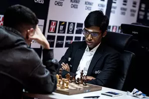 Norway Chess: Praggnanandhaa, Vaishali suffer loses in Rd-6; Carlsen leads in classical games Norway Chess: Praggnanandhaa, Vaishali suffer loses in Rd-6; Carlsen leads in classical games