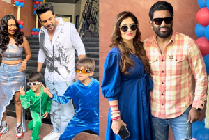 Krushna Abhishek, Kashmera celebrate birthday of twin boys; newly-wed Arti Singh loves it Krushna Abhishek, Kashmera celebrate birthday of twin boys; newly-wed Arti Singh loves it