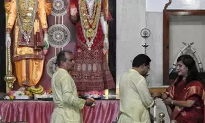 Bansuri Swaraj prays at Delhis Birla Mandir, says it will be Modi Sarkar again
