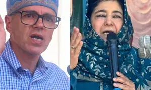 Omar Abdullah leading, Mehbooba Mufti trailing in J&K