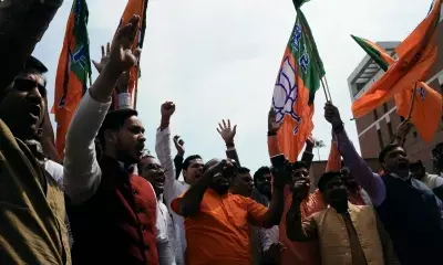 Delhi: BJP leading on 5 seats, INDIA bloc on two