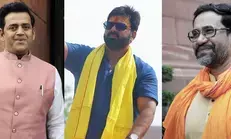 Bhojpuri star Ravi Kishan leads, Dinesh Lal Yadav Nirahua & Pawan Singh trail behind