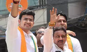 Tejasvi Surya leads from Bengaluru South