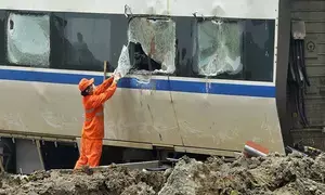 Six railway workers dead after being hit by freight train in China