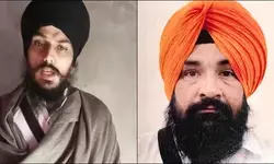 Pro-Khalistani separatist Amritpal Singh, Indira Gandhi assassins son leading in Punjab