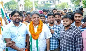 INDIA blocs Manish Tewari scripts narrow victory in Chandigarh