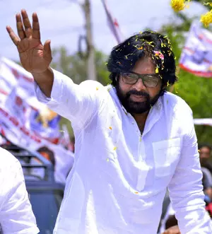 Pawan Kalyan secures lead of over 70,000 votes in Andhras Pithapuram Assembly seat