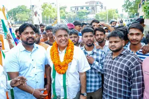 INDIA blocs Manish Tewari scripts narrow victory in Chandigarh