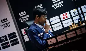 Norway Chess: Praggnanandhaa loses to Carlsen in Rd-8; Vaishali wins