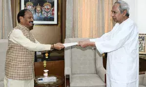 Outgoing CM Naveen Patnaik urges BJD MLAs to continue to serve people
