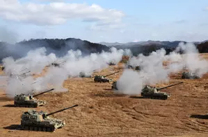 South Korea to resume border artillery drills after pact suspension with North Korea South Korea to resume border artillery drills after pact suspension with North Korea