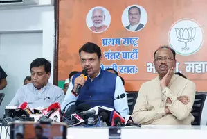 After poll debacle, Fadnavis to urge leadership to relieve him from Dy CMs post After poll debacle, Fadnavis to urge leadership to relieve him from Dy CMs post