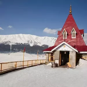 Gulmargs iconic Shiv temple gutted in pre-dawn blaze