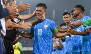 Neeraj Chopra congratulates Sunil Chhetri on amazing international career