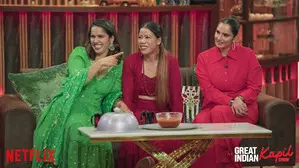 Mary Kom shares her childhood story with Kapil; Saina Nehwal says badminton chose me Mary Kom shares her childhood story with Kapil; Saina Nehwal says badminton chose me