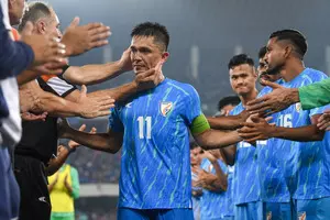 Neeraj Chopra congratulates Sunil Chhetri on amazing international career