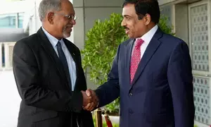 Seychelles VP Ahmed Afif arrives for PM Modis swearing-in ceremony