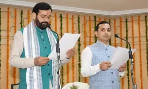 Haryana CM administers oath to Staff Selection Commission Chairman