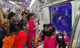 74 children take Metro ride in Bengal ahead of Child Protection Day