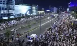 Tens of thousands demonstrate in Israel for release of hostages