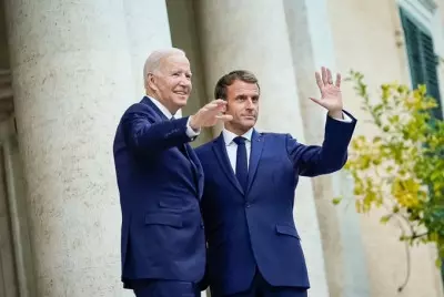 Macron receives Biden as state guest in Paris