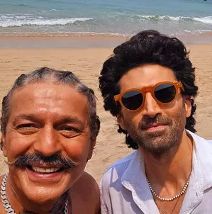 Chunky Panday shares picture with Aditya Roy Kapur from amidst rumours of his daughter’s break-up