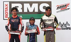 Akshat Misra strolls to victory at National Karting Championship Rotax Max