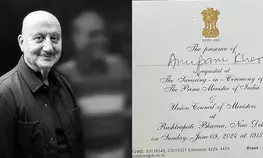 I am Narendra Modi. All hail’, says Anupam Kher as he heads for Modi 3.0 swearing-in