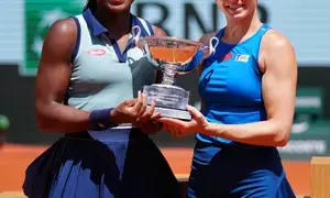 French Open: Gauff-Siniakova clinch womens doubles title