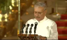 Rao Inderjit Singh takes oath as Union Minister in Modi 3.0