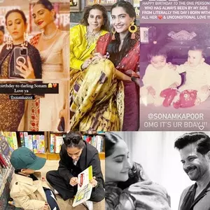 Anil Kapoor, mother Sunita, close friend Karisma wish Sonam on her birthday Anil Kapoor, mother Sunita, close friend Karisma wish Sonam on her birthday