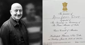 I am Narendra Modi. All hail’, says Anupam Kher as he heads for Modi 3.0 swearing-in