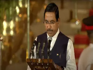Pralhad Joshi sworn in as Union Minister; thanks PM Modi & party leadership (Ld)