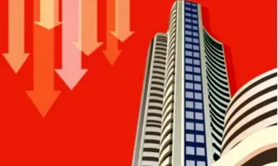 Sensex ends lower due to selling pressure in largecaps
