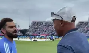 T20 World Cup: Kohli, Yuvraj, and Bumrah meet NBA legend John Starks after India beat Pakistan