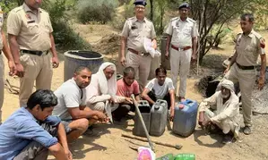 Using drone surveillance, Gurugram Police bust illicit liquor-manufacturing unit